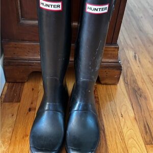 Hunter Classic Black Tall Boots
